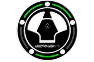 AZ GRAPHISHOP Protection Bouchon de Carburant ER-6N 2015 – 2017 GP-530 (Dark Green)