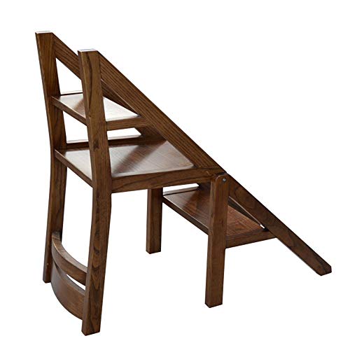 Preisvergleich Produktbild Ibuprofen Stuhlhocker Treppenhaus Stuhl Tritthocker Klappstuhl Bodenhocker Massivholz Rutschfeste Leiter Haushaltsleiter Stuhl