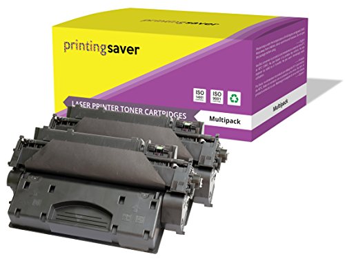 2 Premium Toner kompatibel zu CE505X für HP P2050 P2053 P2053D P2053N P2054 P2054D P2054N P2055 P2055D P2055DN P2055X P2056 P2056D P2056N P2057 P2057D P2057N