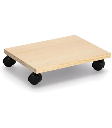 Ronlap meubelverplaatsingswagen, meubelverhuizers met wielen, draagbare verhuiswagentjes met bewegende wieltjes voor zwaar meubilair, 4 wielen kleine platte duwwagen met 2 elastische touwen, 200 kg capaciteit, 1 stuk, zwart