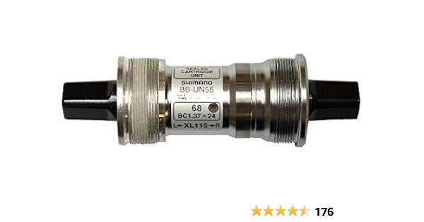 Shimano BB-UN55 Bottom Bracket - Silver 
