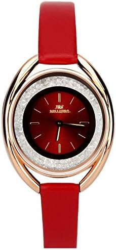 LONGQI WATCH 30M Waterproof Women Quartz Watch with Leather Strap Swiss Wristwatches