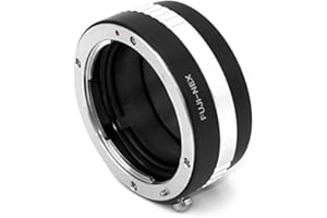 FITTINGS4YOU Fuji-NEX - Adaptador de objetivo (compatible con objetivos Fuji AX (antiguos X-Mount) a cámara Sony E-Mount NEX