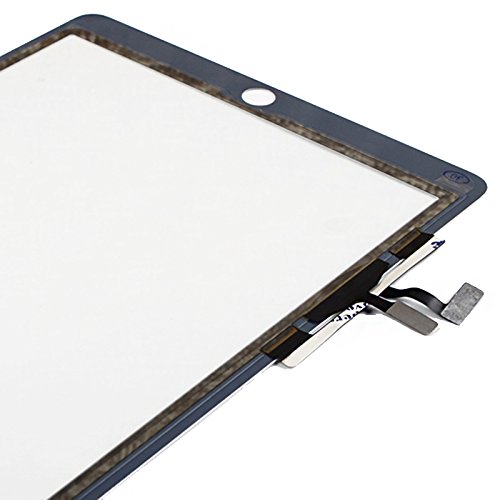 LL TRADER Zubehör Für iPad Air 1st Generation (iPad 5) Touchscreen Digitizer Glaslinse mit Flexkabel und Werkzeug Weiß Ersatz - 5