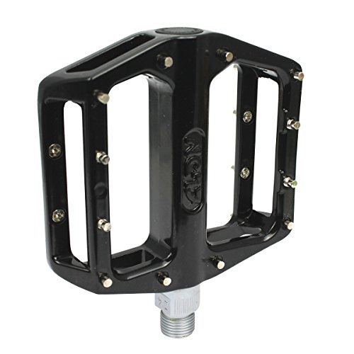 NC-17 Sudpin STD II Pro Aluminium Plattform Pedale / Fahrrad Pedale MTB und BMX / Dual Slalom und Street optimiert / Kugellager + Cr-Mo Achse / inkl. Ersatzpins - 2