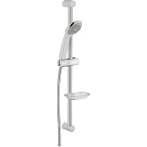 Artema Solo C S&uuml;rg&uuml;l&uuml; El Duşu Takımı A45676, Krom, Aquaspray, Kire&ccedil; Kırıcı, PVC Spiral
