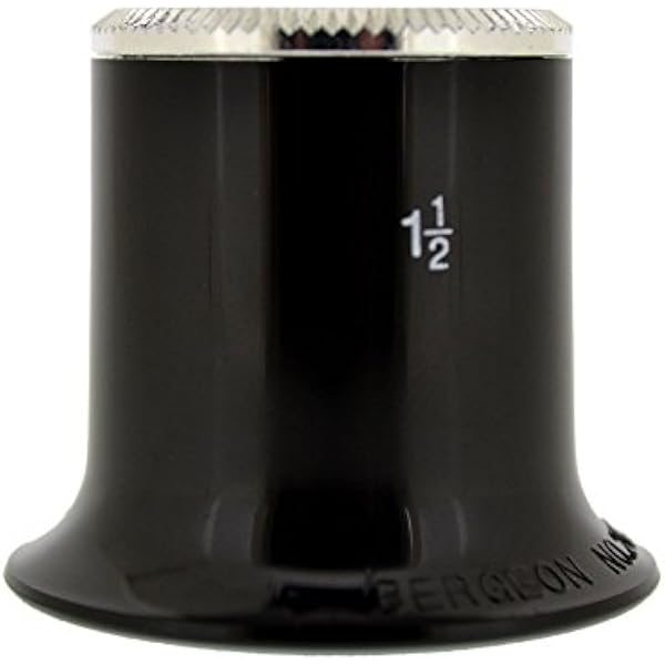 Loupe D'Horloger Bergeon 2611-TN-3 - Grossissement 3,3x - Noir Précision Suisse