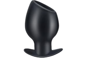 GAOSJX Noir Creux Petit Silicone,S