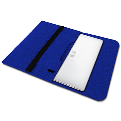 NAUC Trekstor Primebook C13 Notebook Sleeve H  lle Laptoptasche Schutzh  lle 13 3 Zoll Laptop Filz Case  Farben Blau