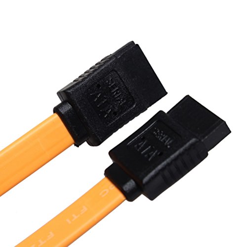 SATA Kabel, sicai 6 Packungen SATA III 6.0 Gbit/s Kabel (orange) - 7