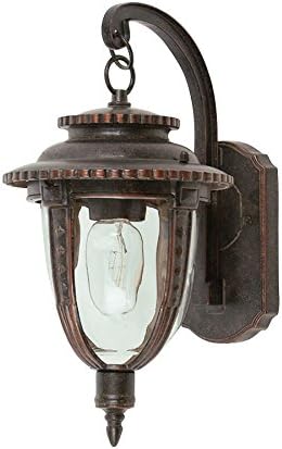 Elstead STL2/M St Louis Ext Medium Wall Lantern in Weathered Bronze