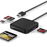 【Breite Verträglichkeit 】Tompig 4-in-1 USB Kartenleser Es sind keine zusätzlichen Treiber und Software erforderlich. Ultra-portabel, einfach zu bedienen, Plug & Play。Kompatibel mit Windows Me / 2000 / XP / Vista / NT / 7/8, Mac und Linux usw.