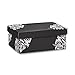 Produktbild Zeller 17533 Aufbewahrungsbox, Pappe, schwarz floral, 32 x 23 x 13 cm