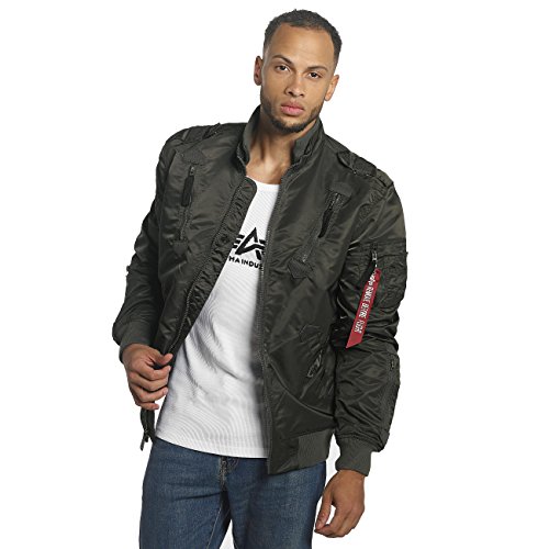 Preisvergleich Produktbild Alpha Industries Herren Jacken / Bomberjacke Falcon II grau L