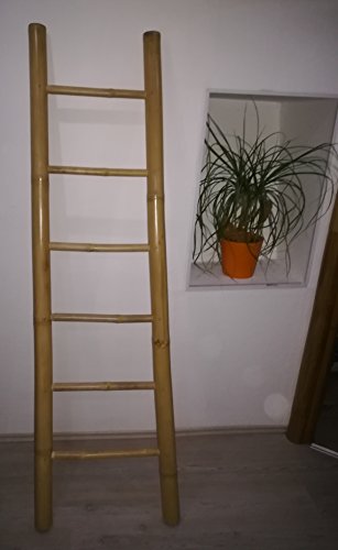 Preisvergleich Produktbild kien Bambusleiter,Handtuchhalter