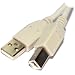 Produktbild m-one grau 2 m/1,8 m lang USB-Drucker, Kabel für - Samsung Xpress sl-c430 W Farbe Laser Drucker
