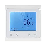 touch screen display for home automation App-Fernbedienung, bequem für Sie, um Ihren Thermostat mit Ihrem mobilen Gerät zu steuern. Sprachsteuerung, kompatibel mit Amazon Echo, Google Home, IFTTT.
