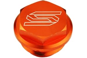 SCAR Bremszylinder deckel HINTEN kompatibel mit KTM SX SXF EXC TPI EXCF SMR 125 150 250 300 350 450 04-23 - Orange