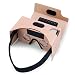 Produktbild Google Cardboard Virtual Reality Brille, Splaks Mit Magnete Stirn- und Nasenpolster 3D VR Brille Virtuelle Realität Brille DIY VR-HMD / VR-Case geeignet für 4 bis 5,5 Zoll Android und iPhone 7 Smartphone