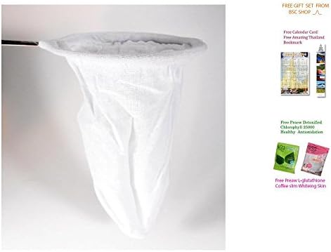 Special Sets : 2 Pack Tea/coffee Filter Stainless Steel/muslin : Feeling Gentle and Classic of Traditioal Thai Tea and Coffee...