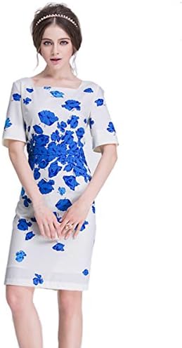 FlorenceDesignBlue Poppy Floral Print Dress Kate Middleton Australia Holiday Beach Style