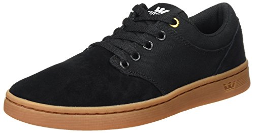 Supra Chino Court, Zapatillas Unisex Adulto, Negro (Black-Gum 055), 42 EU