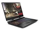 HP OMEN 15-dc1044na 15.6 Inch FHD 144HZ Gaming Laptop, Intel Core i7-9750H, 16 GB RAM, 512 GB SSD, NVIDIA GeForce RTX 2060 (6 GB Dedicated) Graphics, Windows 10 Home - Black