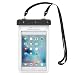 Produktbild MoKo Wasserdichte Hülle Tasche Schutzhülle Beachbag mit Halsband und Hand Strap für iPad Mini 2 3 4, Samsung Galaxy Tab S2 8.0, ASUS ZenPad S 8.0, Tab 2 A7-10/30, Tablet (bis zu 8.4 Zoll) - IPX8, Weiß
