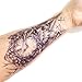 Body Art Temporary Removable Tattoo Stickers Clock Sticker Tattoo - FashionLife