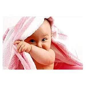 Paper Plane Design Born Baby Girl/Boy Poster for Wall Pregnant Women Cute Large Posters in Room Bedroom with Big Size Matt Finish, Size - 12 x 18 Inch, Single Photo