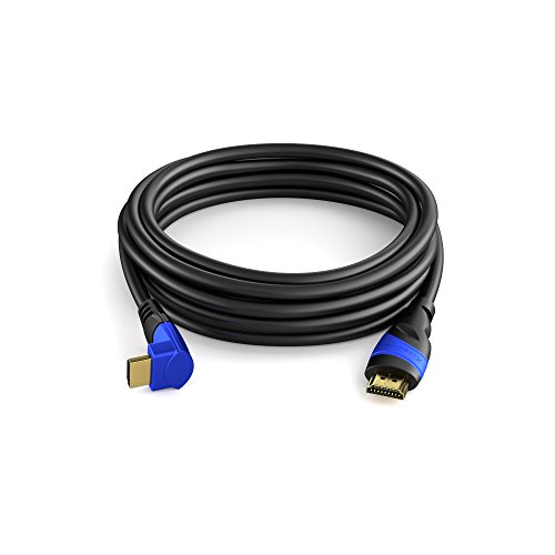 KabelDirekt 5m 90° HDMI Winkelkabel / kompatibel mit HDMI 2.0a/b, 2.0, 1.4a (Ultra HD, 4K, 3D, Full HD, 1080p, HDR, ARC, Highspeed mit Ethernet) – TOP Series - 6