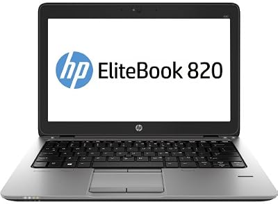 HP 820 G1 Ordinateur Portable 12.5 " 500 Go Windows 7 Professional Noir, Argent (Import - clavier non AZERTY)