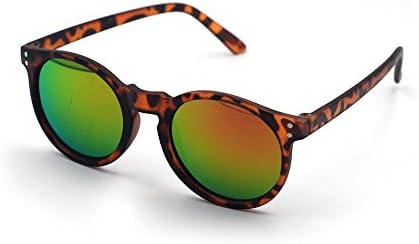 XINMADE Wayfarer Candy Color Kids UV400 Sunglasses for Boys and Girls Age 3-10 (Leopard)