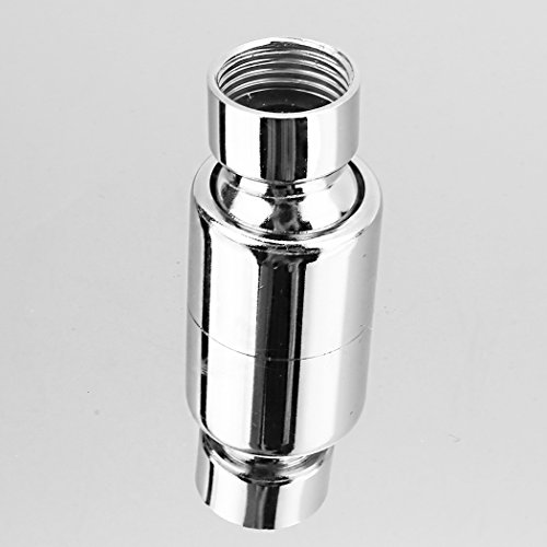 Homdox Quadratische Duschkopf Regendusche Edelstahl Silber Runde mit Anti-Kalk-Düsen Edelstahl Edelstahl-Duschkopf (40cm x 40cm) - 3