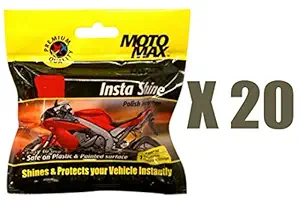 Motomax Insta Shine Sponge - Pack of 20