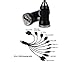 Produktbild Super quality High Power Super quality Car Quick Black Charger Adapter With 10 in 1 cable compatible with Iphone, PSP BlackBerry, Android, Samsung , Sony, Nokia, LG, HTC MP3 Players and Devices by TB1 Products ®