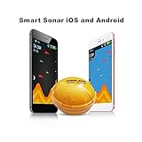 Con la función Bluetooth, se puede visualizar el estado de los peces con un recorrido de 0.6-36 metros. Bluetooth es la distancia de 30 metros. El sensor circular se utiliza para la detección precisa y estable de la señal, que es útil para identificar los peces ..