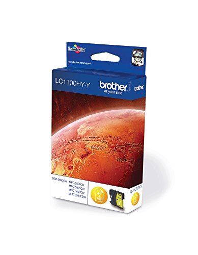 Brother Original Jumbo-Tintenpatrone LC-1100HYY gelb - 2