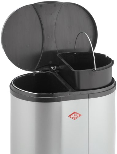 Wesco 170611-11 Öko-Sammler 2×15-ltr. silber - 3