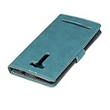 BONROY® Tasche Hülle für Handyhülle für Asus ZenFone 2 Laser ZE601KL (6.0 Zoll) Retro matte Leder PU Leder Flip Schutzhülle Case Cover Etui Lederhülle mit Silikon Back Cover PU Leder Handytasche im Bookstyle Stand Funktion Kartenfächer Schale Stoßfest Handyhülle für Asus ZenFone 2 Laser ZE601KL (6.0 Zoll) - 