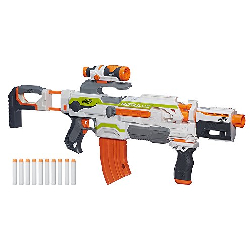 Nerf - Lanzadardos Modulus ECS-10 Blaster (Hasbro B1538EU4)