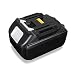 Produktbild FLAGPOWER 18V Li-Ion Ersatz-Akku für Makita Akku-Bohrschrauber 194205-2 LXT-400 BL1850 BL1835 BL1830 Professional Grade Akku Pack, schwarz, 18.00V