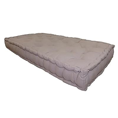 Générique Coussin de sol Double 60x120x15 cm Lin