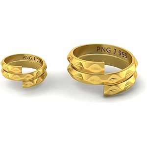 PNG Jewellers 1.5 gram Vedhani Gold coin 24 kt (995)