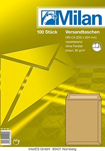 Preisvergleich Produktbild Versandtasche C4 90g 100er