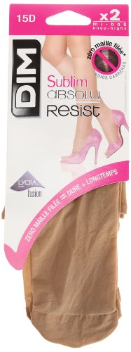 Book's Cover ofDim  Sublim Absolu Resist  Bas  31 gratuit  15 Deniers  Femme  Beige Beige Nature  FR Taille Unique Taille fabricant 3541