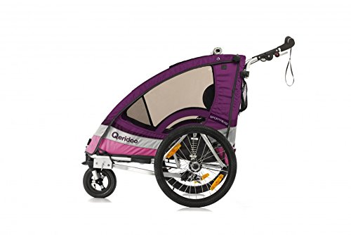 QERIDOO Kinderfahrradanhänger Sportrex2 Transportwagen Handwagen - 2