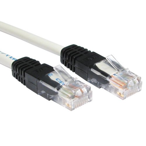 Netzwerk Ethernet CAT 5e UTP Crossover Kabel RJ45 Anschlusskabel 3 m