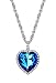 Ananth Jewels Swarovski Elements Blue crystal Pendant  For Women RS.6750.00