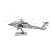 Produktbild Metal Earth Fascinations AH-64 APACHE 3d Metall puzzle, Konstruktionsspielzeug, Lasergeschnittenes Modell